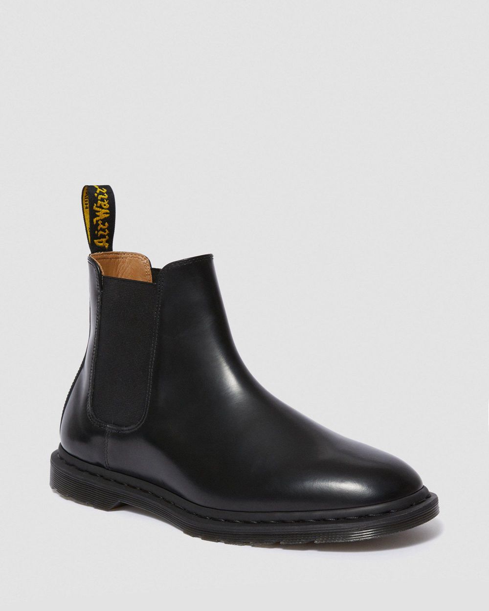 Dr Martens Graeme Ii Smooth Kožené Chelsea Boots Panske ( Čierne ) SK 729-EPIFHQ